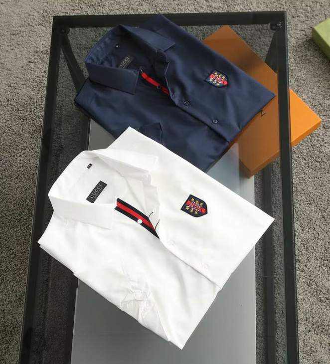 Picture of Gucci Shirts Short _SKUGucciM-3XL8qx0128376